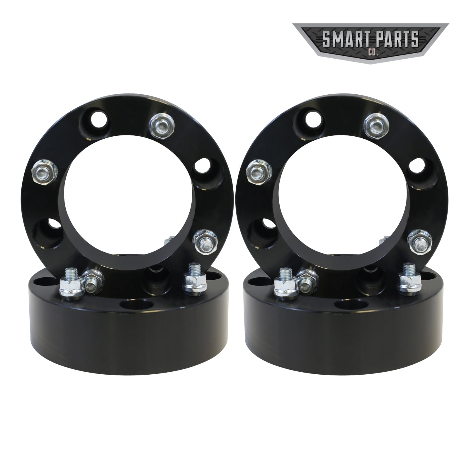 4 QTY 2" 4x137 Black ATV Wheel Spacer Adapters Center Bore110mm Studs