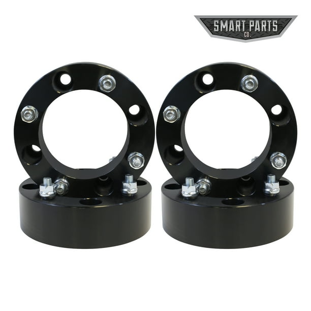 4 QTY 2" 4x137 Black ATV Wheel Spacer Adapters Center Bore110mm Studs