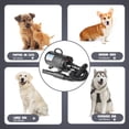 thumbnail image 5 of Dog Dryer, 4.5HP All-in-one Pet Grooming Dryer with Adjustable Speed and Temperature Control Dog Blow Dryer, Dog Hair Dryer with 4 Nozzle, Comb, Towel & Glove, 5 of 7