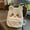 C-B222, variant on Cute Plush Embroidery Large Capacity Super Cute Chiikawa Backpack Trendy Bag Hachiware Backpack