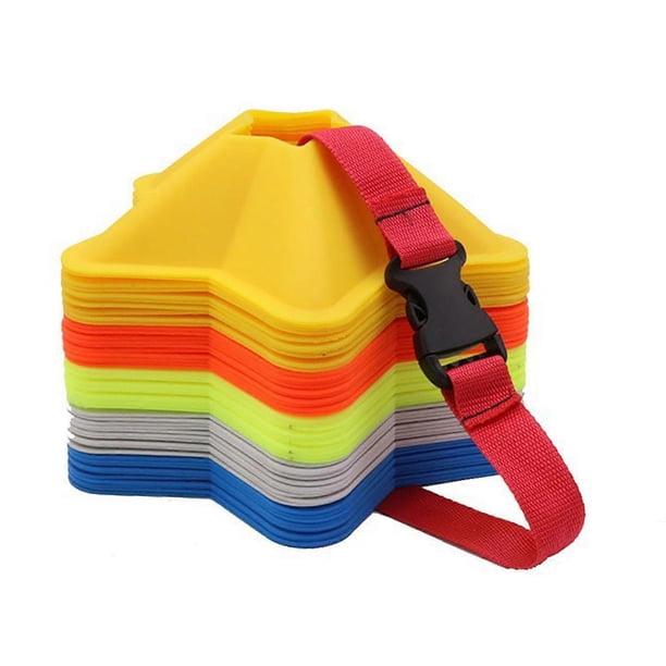 Multiple Sport Training Discs Football Cones Enhances Agilities Speed Star Shape Markers For Athletic Skill Building