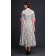 thumbnail image 3 of Bimba Robe Chemise Décontractée à Fleurs pour Femmes, Imprimé, Mi-Mollet, Robe de Soirée, TTTG, 3 of 5