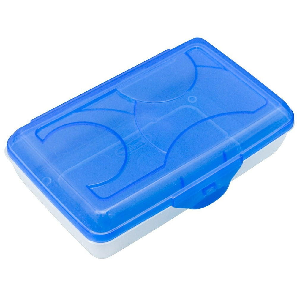 sterilite 17234812 plastic pencil box, pack of 6 - Walmart.com ...