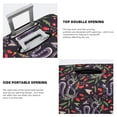 thumbnail image 4 of Bingfone Snakes And Snake Fruit Luggage Cover Washable Suitcase Cover Protector Anti-scratch Suitcase cover Fits 18-32 Inch Luggage, 4 of 8