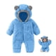 thumbnail image 5 of Traje de oso para bebé, leggings, ropa de lana de invierno para niñas y niños, mono con capucha, traje de nieve, abrigo para niños, 5 of 8