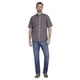 thumbnail image 4 of Camisa Casual Hombre LEE Regular Fit Manga Corta Color Azul marino, 4 of 5