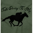 thumbnail image 2 of Talk Derby Me Kentucky Racing Crewneck T Shirts Boy Girl Teen Brisco Brands X, 2 of 6