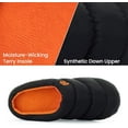 thumbnail image 3 of Ravelier Men’s Puffer Style Memory Foam House Slippers, 3 of 7