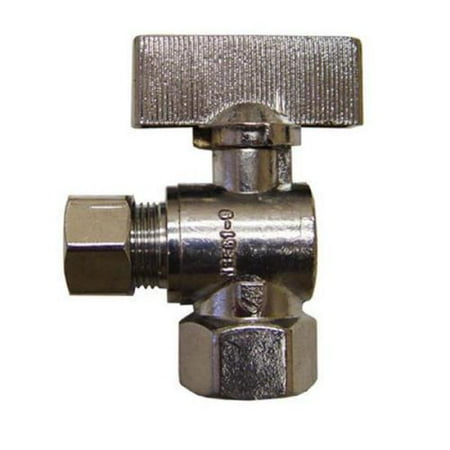 1/4 Turn Angle Supply Valve - JMF Lead Free 1/4 Turn Angled Sink and Closet Supply Valve 1/2