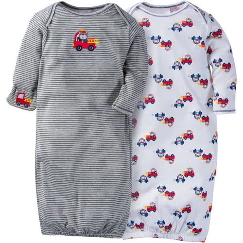 newborn gowns with mitten cuffs
