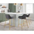 thumbnail image 4 of LumiSource Daniella Fixed-Height Counter Stool - Set of 2, 4 of 10
