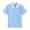 Sky Blue, variant on Boys Short Sleeve T Shirt Solid Color Casual Top Kids Youth School Tee Clothes