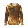 thumbnail image 2 of Lsque Golden Pig Cloud Fantasy UPF 50+ Lightweight Sun Protection Men's Women's Long Sleeve Shirt, Hoodie Performance -X-Large, 2 of 9