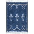 thumbnail image 2 of nuLOOM Mackie Moroccan Diamond Tassel Shag Area Rug, 7' 10" x 10', Blue, 2 of 2