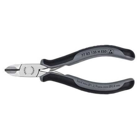 UPC: 0843221020613 | knipex tools 77 02 135 h esd electronics diagonal cutters  carbide cutting edges  5.25-inch