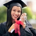 thumbnail image 2 of 2024 Graduate Stainless Steel Keychain Bag Pendant - Stylish, Durable Graduation Gift, 2 of 5