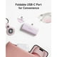 thumbnail image 4 of Power Bank Nano USB-C Plegable Anker 5000 mAh 22.5W Violeta, 4 of 6