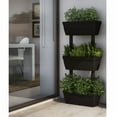 thumbnail image 1 of vidaXL Jardinière de Jardin 3 Pcs 100 cm Anthracite, 1 of 4