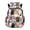 Cats Floral Print, variant on Chririnla Cute Baby Elephant Pattern Bookbag with Breathable, Water Resistant Padded Shoulder 17 Inch Kids Backpack for Middle School Daily Use
