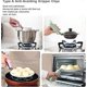 thumbnail image 5 of Stainless Steel Anti-Scalding Hot Bowl Dish Plate Gripper Clips Tongs Clamp Holder for Moving Hot Plate or Bowls with Food Out from Instant Pot Microw, 5 of 5
