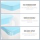 thumbnail image 4 of unbranded Para Bebidas Azul Material Ideal Para Té Y En El Hogar, 4 of 7