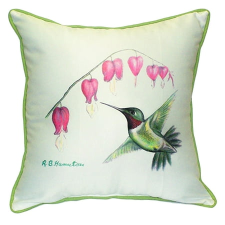 Betsy Drake Hummingbird Extra Large 22 X 22 Indoor Outdoor
