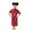 Red, variant on Girls Chinese Dress Qipao Baby Girls New Year Clothing Floral Short Sleeve Cheongsam Kids Birthday Party Outfits Girls Sleeveless Spring Dresses Size 6-12 Months