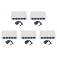 thumbnail image 1 of 5X 5 Port Data Switch,Network Hub,Desktop Ethernet Splitter,Plug & Play Shielded Ports Fanless Quiet, 1 of 8
