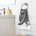 thumbnail image 3 of Coolnut Hand Towels Set - Cool Octopus Tattoo Print for Bathroom Kitchen Travel 16×28 in/2 Pcs, Cotton Bath Towels Lightweight Quickdry for Bathroom Ktichen Travel SPA Gym, 3 of 6
