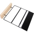thumbnail image 3 of XYCCA Earring Holder Organizer Ear Studs Jewelry Storage Display Rack Showcase Earrings Display Stand Earring Storage Earrings Rack Metal Ear Studs Pendant Earrings Jewelry Holder (Black)-4990, 3 of 5
