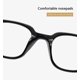 thumbnail image 4 of CHAO Gafas bloqueadoras de luz azul con lentes transparentes, gafas antifatiga ocular para hombres y mujeres, filtro para Pc, videojuegos, tableta, 4 of 5