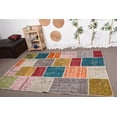 thumbnail image 2 of Vintage Rug, Colorful Rug, Turkish Rugs, Wool Rug, 5.3x7.4 ft Area Rugs, 2 of 9