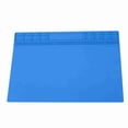 thumbnail image 2 of Estera De Soldadura De Silicona, Difusores De Estera De Aislamiento Térmico De Almohadilla Resistente Al Calor, 2 of 7
