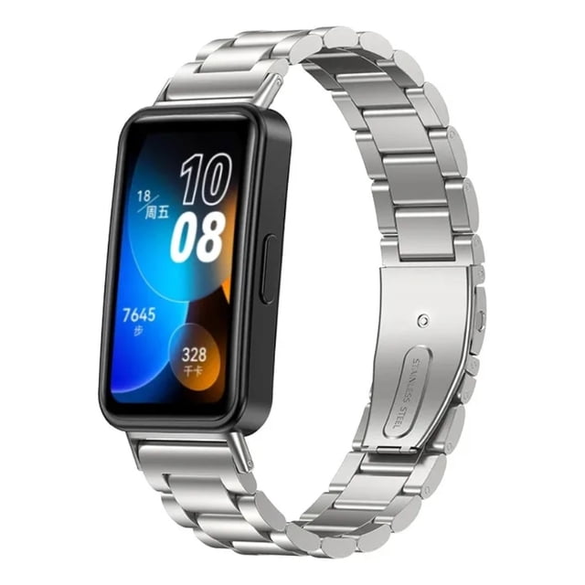 Correa Acero Inoxidable Para Huawei Band 10 9 Y 8 +mica 3d