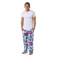thumbnail image 7 of The Simpsons Homer Simpson Tie Dye Sprinkles Donuts Adult Lounge Pajama Pants For Men, 7 of 7