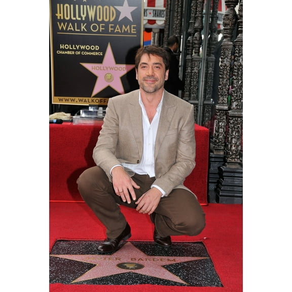 At The Induction Ceremony For Star On The Hollywood Walk Of Fame For Javier Bardem Hollywood Boulevard Los Angeles Ca