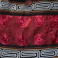 thumbnail image 5 of NOVICA Artisan Handmade Cotton Shoulder Bag Thai Style in Crimson Black Handbags Red Embroidered Thailand Hill Tribe Bohemian ' Crimson Wine', 5 of 8