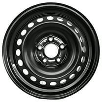 16 Inch Wheel for 2013-2019 Nissan Sentra 5 Lug Black Steel Rim