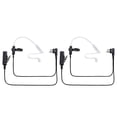 thumbnail image 2 of 2pcs Auriculares Acústico 2Pin Mic Tubo para Radio Bidireccional SM SunniMix Auriculares walkie con micrófono, 2 of 8