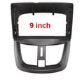 thumbnail image 2 of 9 Inch 2Din Car Radio Fascias Frame Navigation Frame Stereo Panel Fascia Stereo Panel for Peugeot 207 2006-2010, 2 of 5