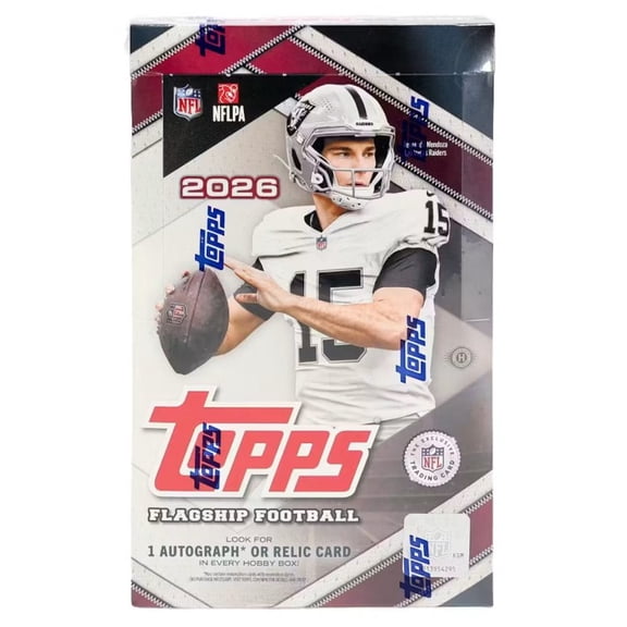 2026 Topps Football Trading Card Hobby Box