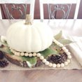 thumbnail image 3 of D-GROEE Beads 37.5in Wood Bead Garland Rustic Country Decor Prayer Nordic Beads Big Wall Hanging Decor, 3 of 7