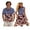 250th Anniversary Palm Tree, variant on Matching Outfits for Couples Vacation Dresses for Women 2026 Summer Short Sleeve Shirts for Men Retro 70s Flower Power Matching Outfits