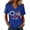 Blue(1776-2026 250 Anniversary USA Flag), variant on 250th Anniversary Shirts for Women 250 Anniversary Usa Flag 4th Of July Independence Day 250 Anniversary USA Flag V Neck 1776 Short Sleeve T-Shirts Navy XXL