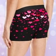 thumbnail image 6 of JSKUMAR Men's Funny Underwear Cute Heart Graphic Casual Breathable Woven Boxers Briefs Valentines Day Outfit for Men (Multicolor#9,XL), 6 of 8