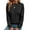 Black, variant on TEMEFON Women's Crewneck Sweatshirts Lightweight Long Sleeve Tunic Tops Cute Pullover Shirts