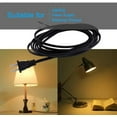 thumbnail image 7 of Replacement Power Cord Pigtail 18AWG 2 Prong 6FT Flat Shape 2 Wire Power Supply Cord Open End 110V Polarized Plug Black Cable 18 Gauge Open Wire 2C Repair Electrical Cord 120V AC, 7 of 7