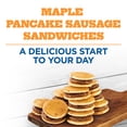 thumbnail image 3 of Odom’s Tennessee Pride Maple Pancake Sausage Sandwiches, Frozen Breakfast Food, 10 Count, 3 of 8