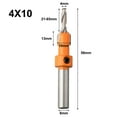 thumbnail image 5 of Hexagon Shank Countersink Drill Bit Woodworking Screw Wood Hole Drill Bit 3.2Mm*10Mm, 5 of 6