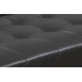 thumbnail image 2 of Nathaniel Home Logan Collection 2-piece Black Sectional Sofa Set  w/Bonded Leather. Left Facing Style, 2 of 3